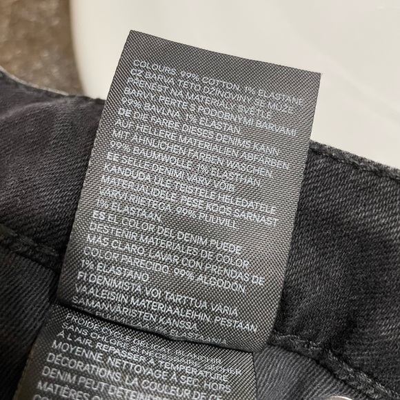 &DENIM Black denim short - Picture 5 of 7